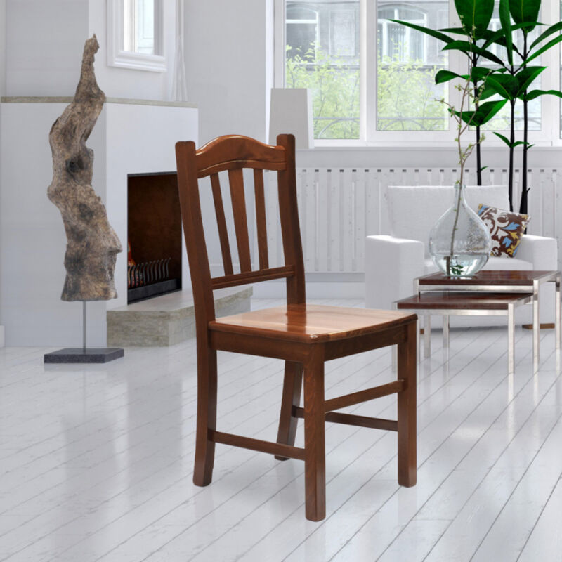 Sedia in legno in stile arte povera per sala da pranzo e arte povera sedia design art 126