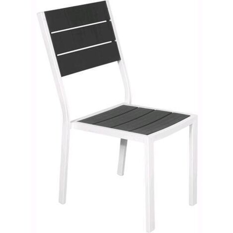 SEDIA IN METALLO E PVC STINTINO CM. 57x45,5x88,5 PAPILLON PEZZI 2