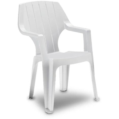 SEDIA IN POLIPROPILENE 'ALTA' bianco  - BICA