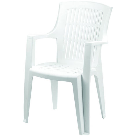 Sedia in polipropilene - Arpa - cm 60x62x89h - Colore: Bianca