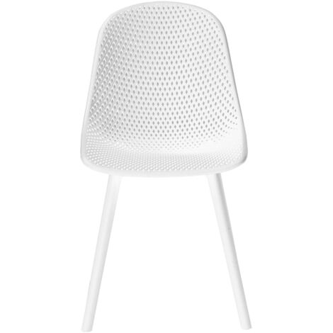 sedie bianche plastica design