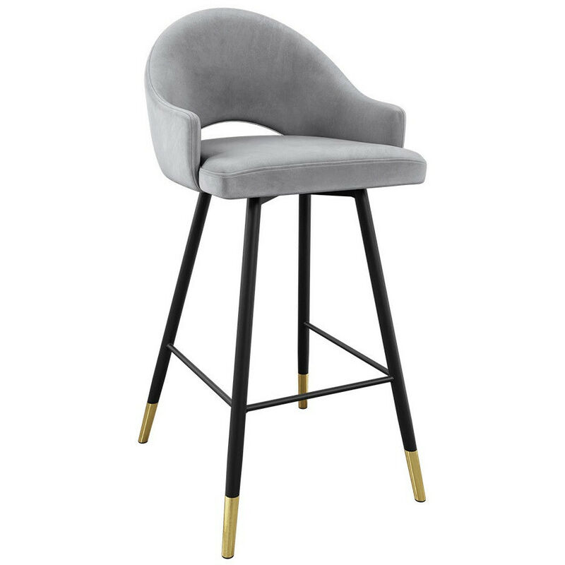 Mobilier1 - Sedia Jackson 103, Nero + Magic Velvet 2240, Stazionario, Altezza non regolamentata, Con la parte posteriore, Arazzo