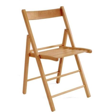 Sedia legno pieghevole birreria faggio