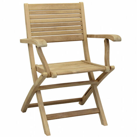 Sedia Mirage Pieghevole 42x60x85 h cm in Legno Marrone