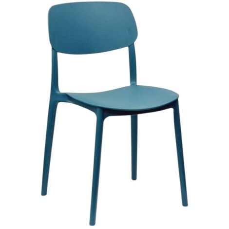 WS DESIGN Sedia Moderna Polipropilene Ristorante ottanio Mod. Ortigia