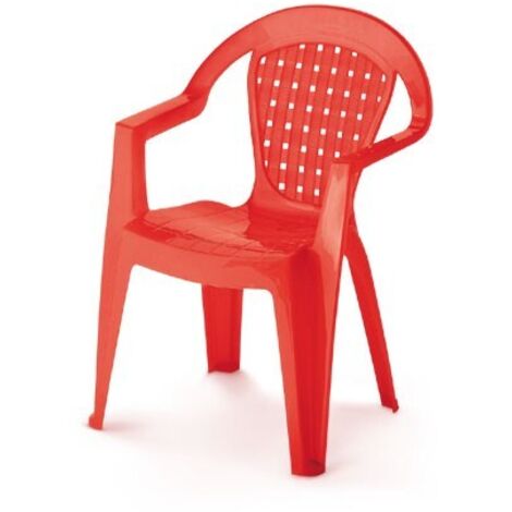 Sedia Norma enfant rosso 36x30xh50 cm