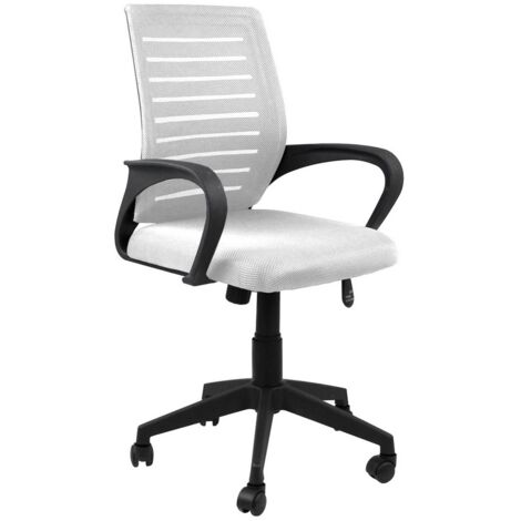 Sedia Operativa da Ufficio 62x60x95/105cm Futura Bianca