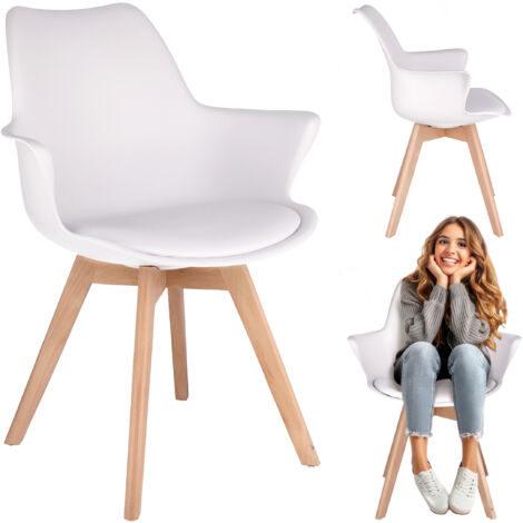 Sedia ORLEAN, bianca