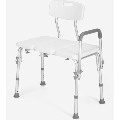 BODYLINE HEALTH AND MASSAGE Sedia panca bagno doccia vasca anziani disabili con schienale Holly