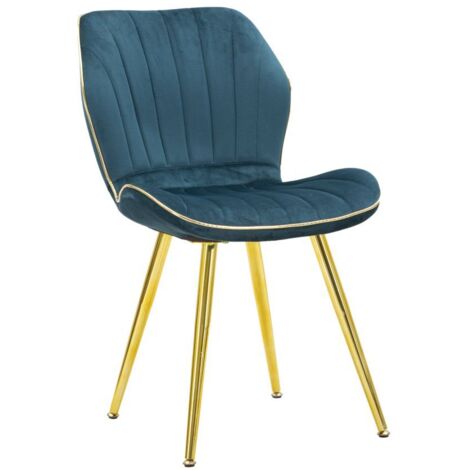 SEDIA PARIS SPACE OTTANIO /GOLD SET 2 PZ CM 46X58X77