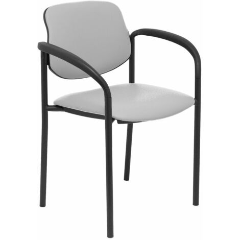 Sedia per Reception Villalgordo P&C NSPGRCB Con braccioli Grigio