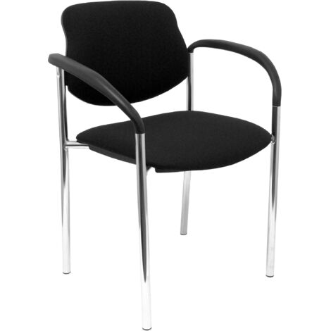 Sedia per Reception Villalgordo Piqueras y Crespo LI840CB Nero