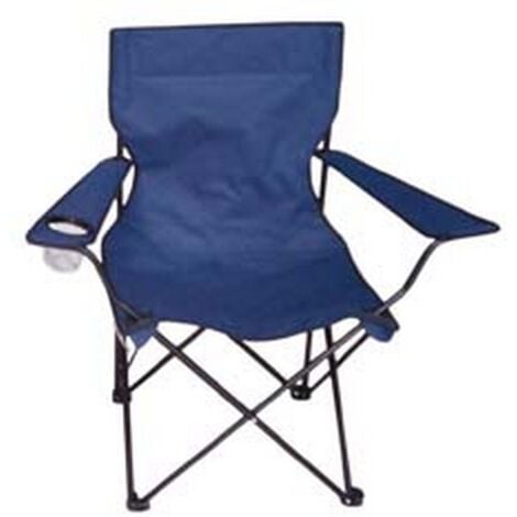 SEDIA PESCATORE ACCIAIO PIEGHEVOLE - CM.52X52X80H.