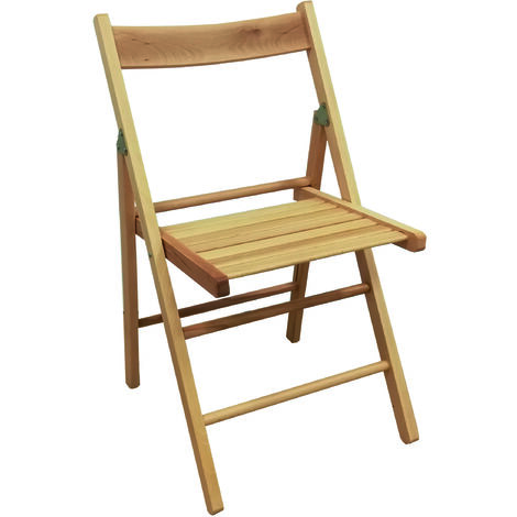 Sedia piegh legno noce - vari vimini