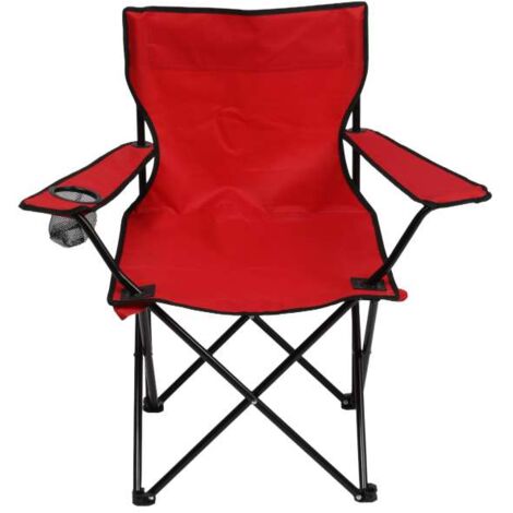 Sedia Pieghevole Batman - Rossa - 50x50x80 cm