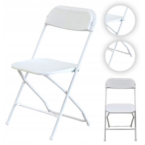 Sedia pieghevole da giardino per catering 44x50x80cm Sedia da ufficio per banchetti