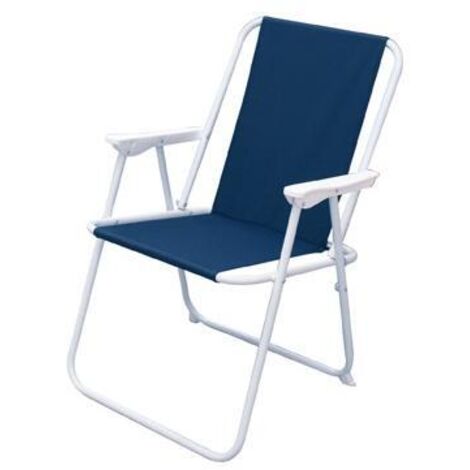 Sedia Pieghevole da Spiaggia e Campeggio Cayo Largo Blu