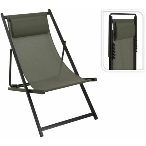 Sedia Pieghevole in Tessuto Non Tessuto Verde - OEM