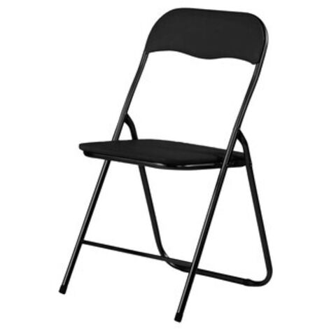 SEDIA PIEGHEVOLE POLO NERO/NERO- 6,0 pz