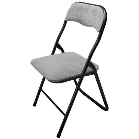 SEDIA PIEGHEVOLE POLO TESSUTO GRIGIO CHIARO 11- 6,0 pz