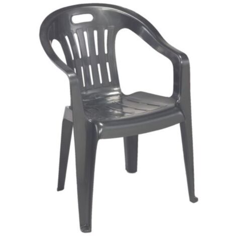 Sedia Piona Antracite - Ipae-Progarden