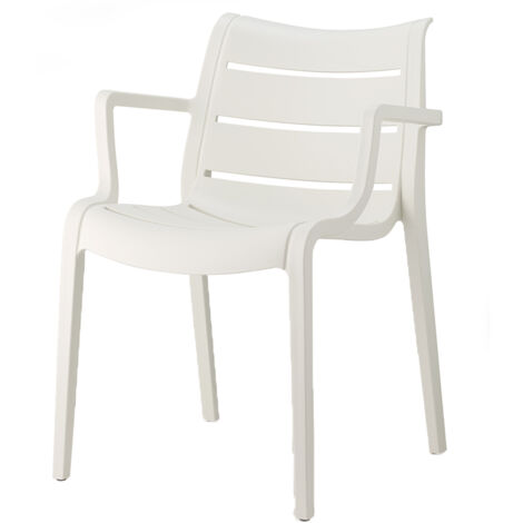 Sedia Poltrona In Tecnopolimero Sunset  Lino Scab
