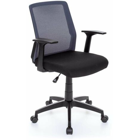 Sedia poltrona per ufficio mod MODEN braccioli pompa gas colore GRIGIA 55x58xH87