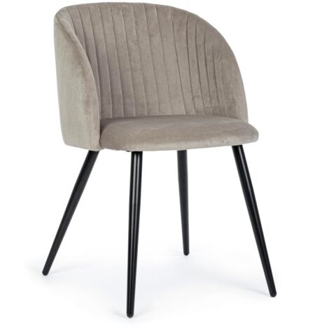 SEDIA QUEEN VELVET BLU BIZZOTTO