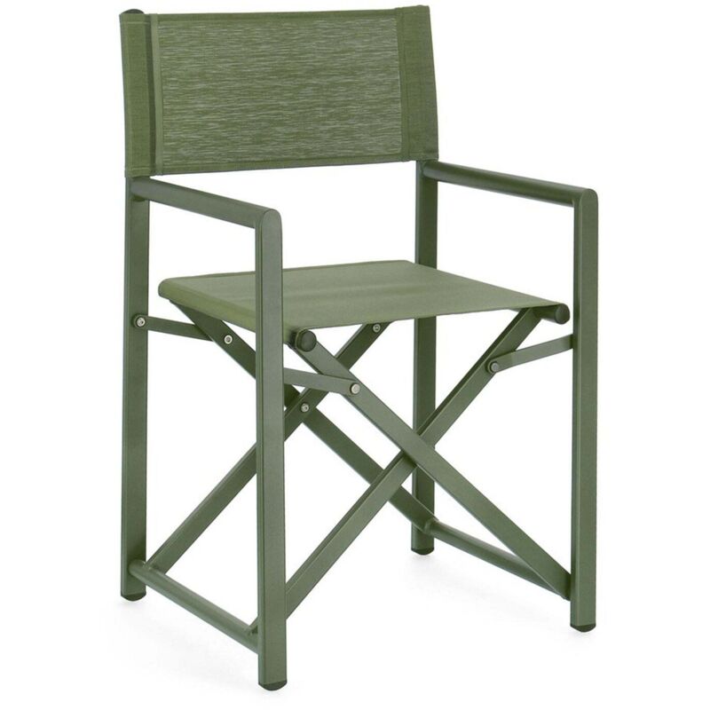 Bizzotto Sedia Registra Linea Taylor In Alluminio Verniciata Pecan,...