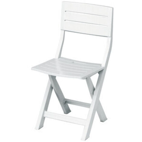 SEDIA RESINA GILDA PIEGHEVOLE BIANCO- 4,0 pz