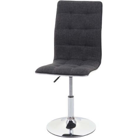 Sedia sala pranzo soggiorno eleganti HHG-274 design moderno tessuto grigio