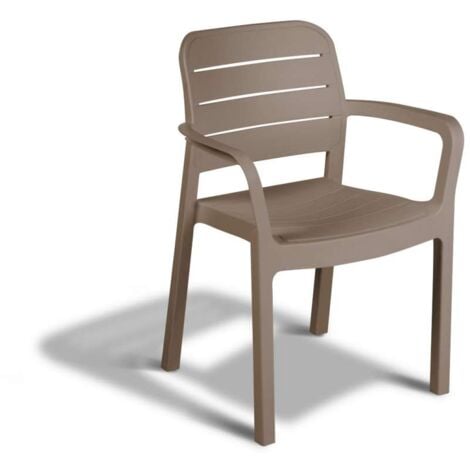 Sedia Tisara da esterno cappuccino Keter