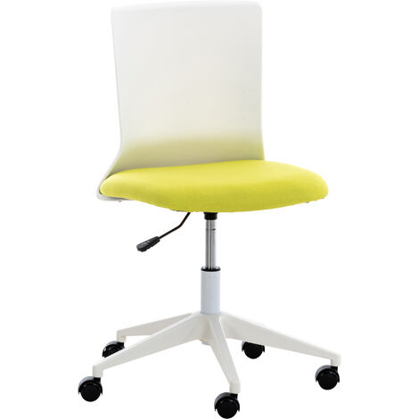 Sedia ufficio Apolda verde Tessuto