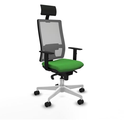 Sedia Ufficio con Poggiatesta Horna Piqueras y Crespo 1D026N1 Verde