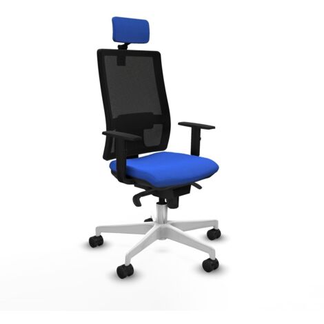 Sedia Ufficio con Poggiatesta Horna Piqueras y Crespo 1D026N2 Azzurro