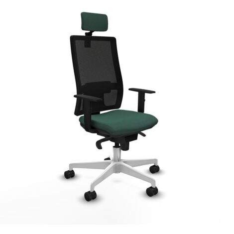 Sedia Ufficio con Poggiatesta Horna Piqueras y Crespo 1D026N2 Verde
