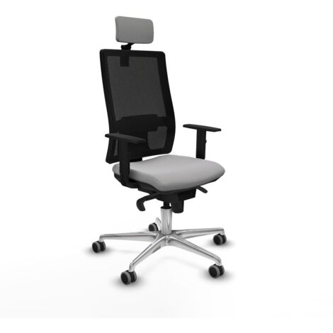 Sedia Ufficio con Poggiatesta Horna Piqueras y Crespo 1D086G2 Grigio chiaro