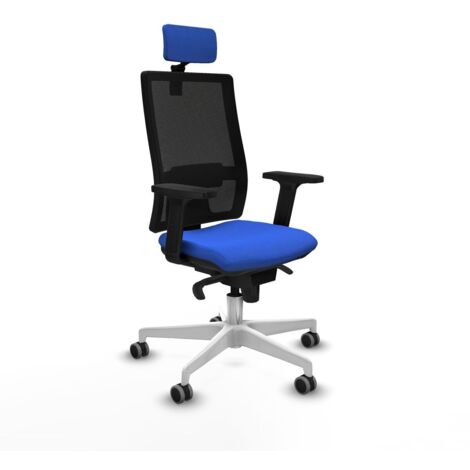 Sedia Ufficio con Poggiatesta Horna Piqueras y Crespo 2D026G2 Azzurro