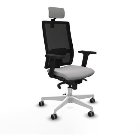 Sedia Ufficio con Poggiatesta Horna Piqueras y Crespo 2D026G2 Grigio chiaro