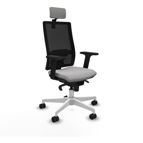 Sedia Ufficio con Poggiatesta Horna Piqueras y Crespo 2D026N2 Grigio chiaro