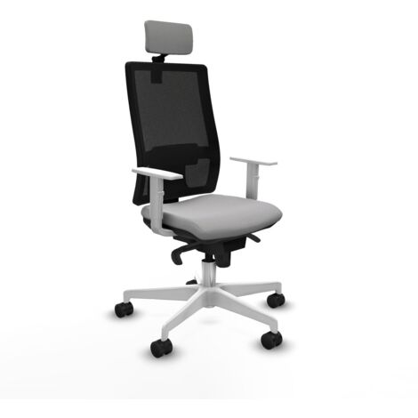Sedia Ufficio con Poggiatesta Horna Piqueras y Crespo 4B026N2 Grigio chiaro