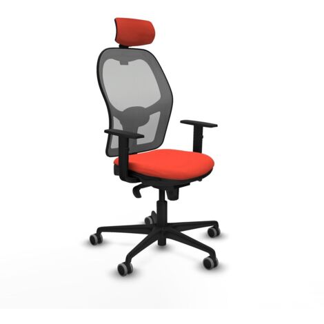 Sedia Ufficio con Poggiatesta Jorquera Piqueras y Crespo 1D036G2 Arancione scuro