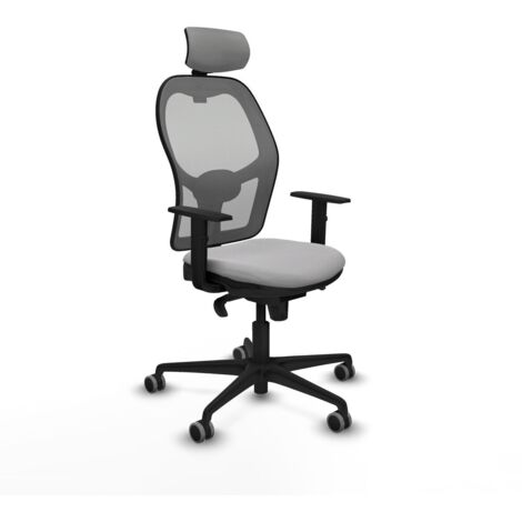 Sedia Ufficio con Poggiatesta Jorquera Piqueras y Crespo 1D036G2 Grigio chiaro