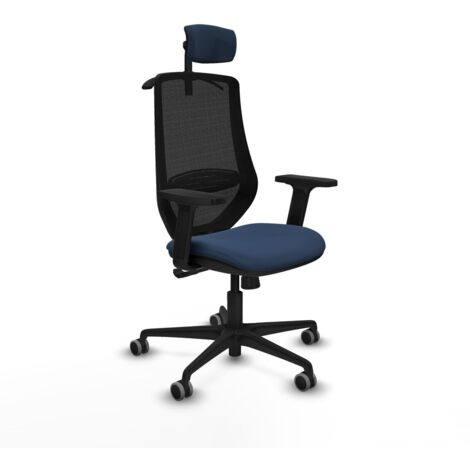 Sedia Ufficio con Poggiatesta Mardos Piqueras y Crespo D036G2H Blu Marino