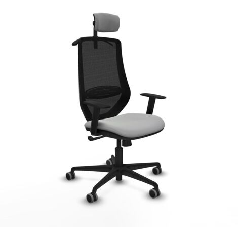 Sedia Ufficio con Poggiatesta Mardos Piqueras y Crespo D036G2H Grigio chiaro