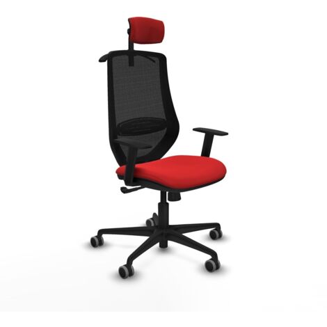 Sedia Ufficio con Poggiatesta Mardos Piqueras y Crespo D036G2H Rosso
