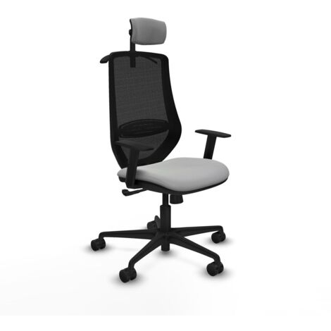 Sedia Ufficio con Poggiatesta Mardos Piqueras y Crespo D036N2H Grigio chiaro
