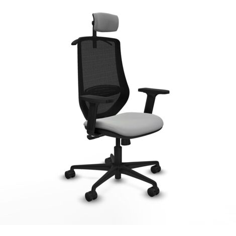 Sedia Ufficio con Poggiatesta Mardos Piqueras y Crespo D036N2H Grigio chiaro