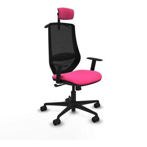Sedia Ufficio con Poggiatesta Mardos Piqueras y Crespo D036N2H Rosa