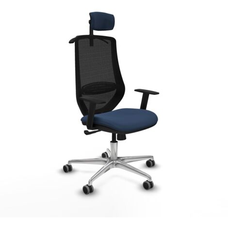 Sedia Ufficio con Poggiatesta Mardos Piqueras y Crespo D086G2H Blu Marino